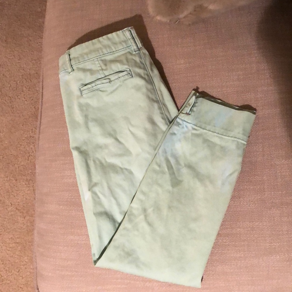 Anthropologie Chino Capri Pants